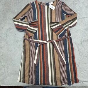 NWT‎ Dress Ces Femme Dress Women's Size Medium Striped BRAND NEW!